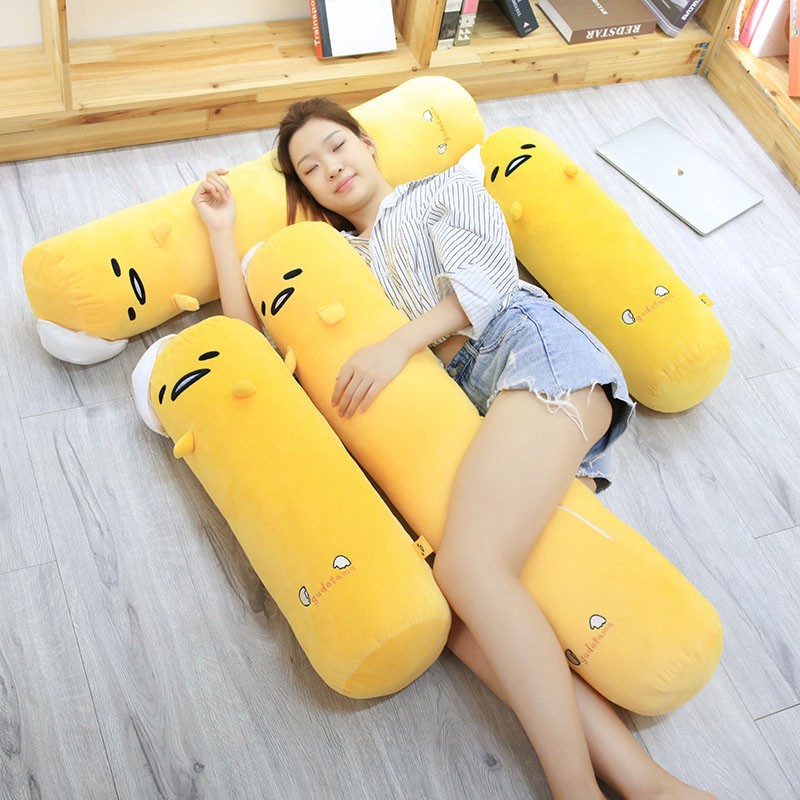 Gối Ôm Nhồi Bông Dài Hình Trứng Lười Gudetama 2 Kích Thước 84224207