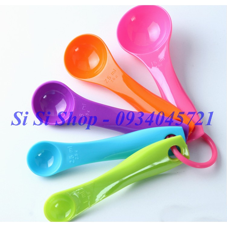 Bộ thìa đong 5 size khác nhau