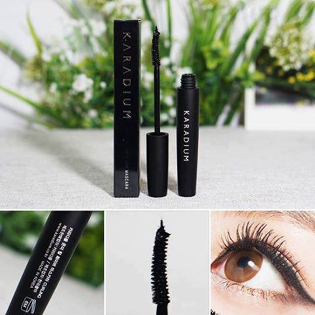 Mascara Siêu Dày Và Cong Karadium On The Top Fiber Mascara (Đen)