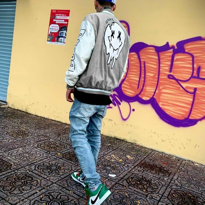 Áo Bomber Jacker Nhung Tăm :chất cao cấp Freesize Form rộng Unisex NAm Nữ mạc đều đẹp- T&amp;A STORE