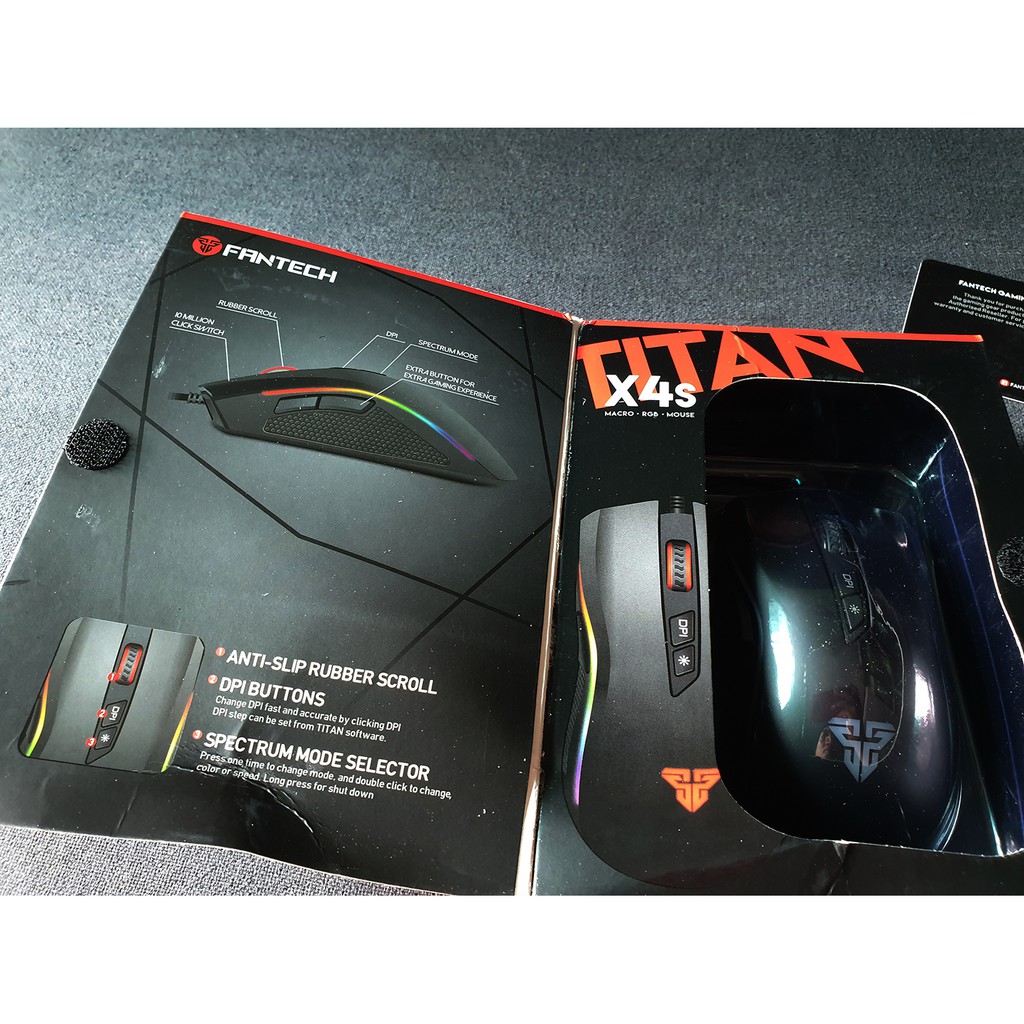 Chuột máy tính FanTech Titan X4s