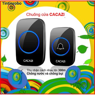 Chuông cửa không dây Cacazi A10 khoảng cách 300m, chống nước (loại cao cấp)
