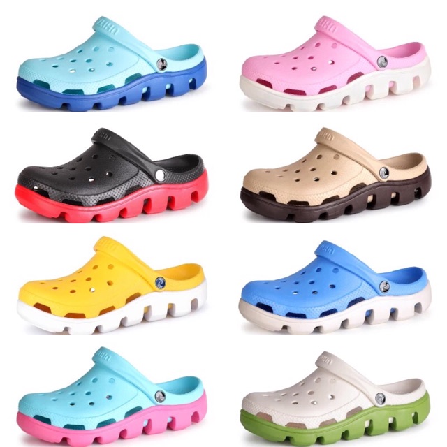 Dép nhựa lỗ đi mưa | BigBuy360 - bigbuy360.vn