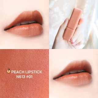 🍑Son Thỏi Lì Mềm Mịn Nee Cara Peach N613