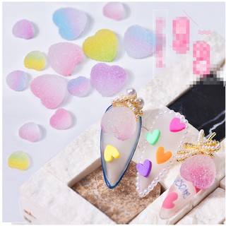 SET 4V charm tim nail mẫu mới hot hit