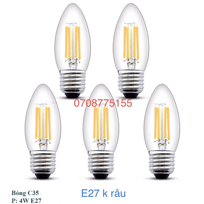 Bóng 4w Led edision -combo 4 bóng