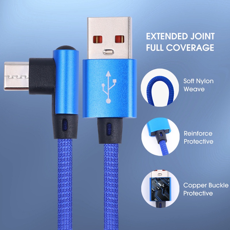 Cáp USB Type C 6A / 66W 90 Chất Lượng Cao° Dây Cáp Sạc USB Chuyên Dụng Dành Cho Điện Thoại Xiaomi Samsung Huawei