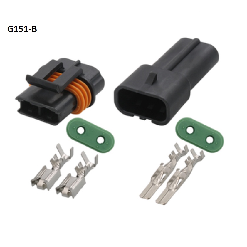 G151-Giắc cắm quạt điện tử 2 lỗ 6.3mm