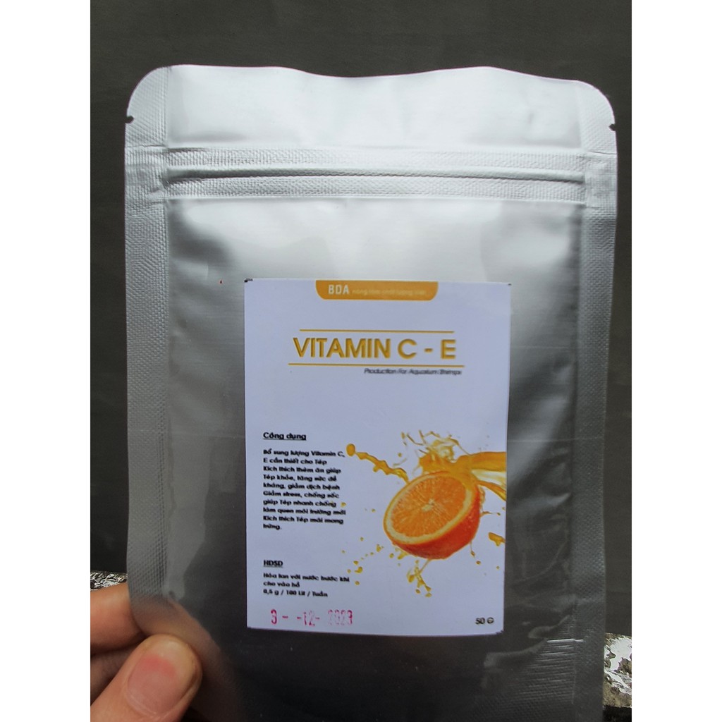 Vitamin C-E BDA cung cấp vitamin có lợi cho tép cảnh
