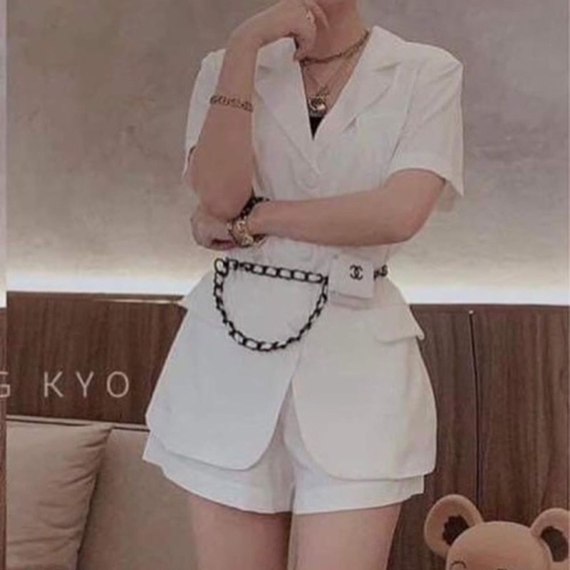 [ CHUBBY BIGSIZE ] SET VEST BIGSIZE