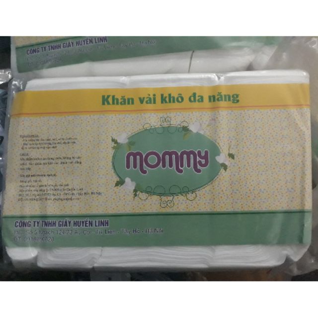 khăn vải khô đa năng Mommy gói to 300 g