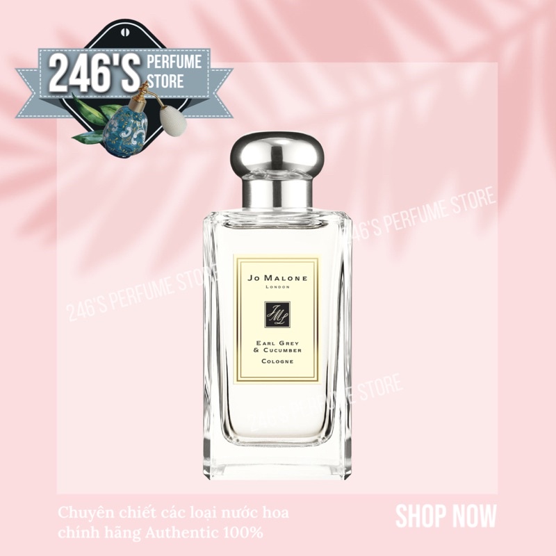 💕Mun💕 Mẫu thử nước hoa Jo Malone Earl Grey & Cucumber 5ml/10ml/20ml
