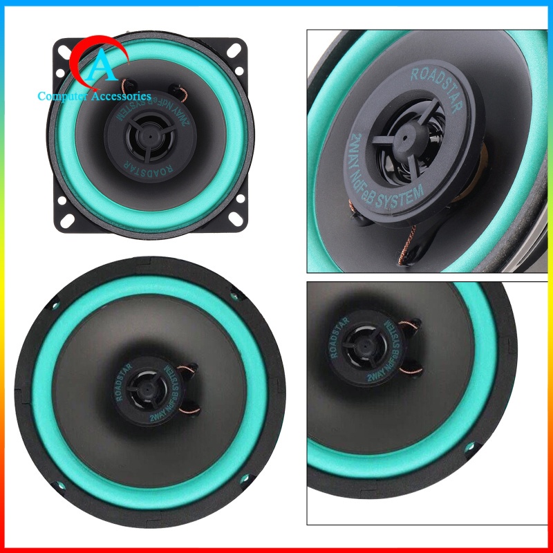 Bộ Loa Âm Thanh Xe Hơi Bằng Polypropylene Hình Nón Full Range 4 Ohm