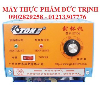(Giá tốt ) Máy dập nắp cốc nhựa ET-D6