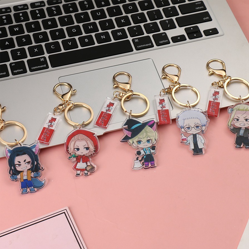 Móc khóa hình nhân vật Anime xinh xắn