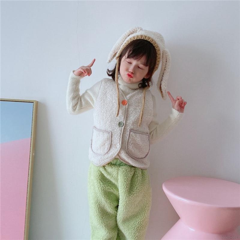 Áo Khoác Cardigan Không Tay Giữ Ấm Cho Bé