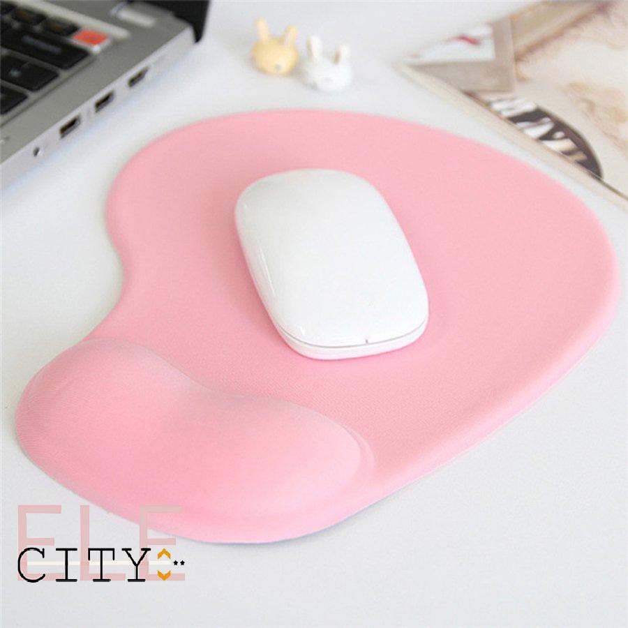 Ele】⚡⚡Miếng lót chuột bằng silicone mềm mại có đệm tay dành cho máy tính xách tay/ máy tính để bàn