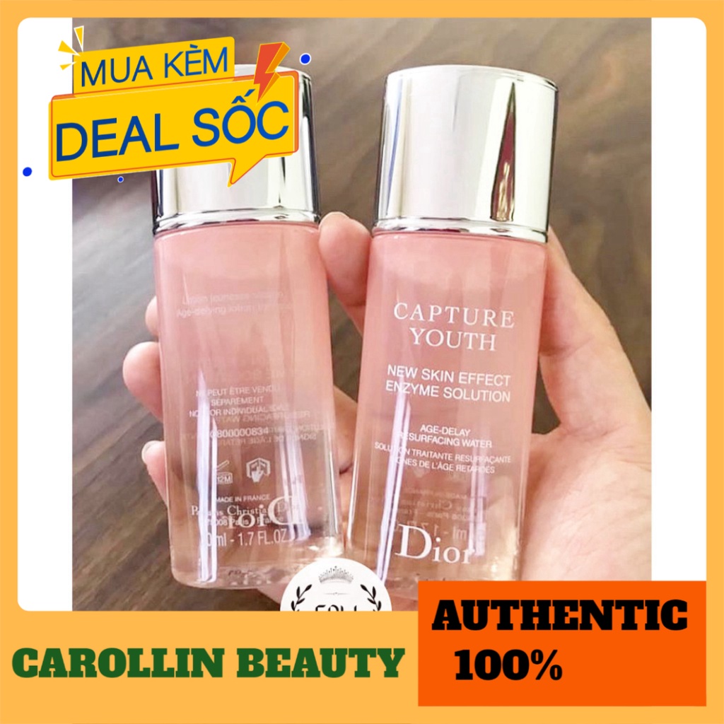 Nước hoa hồng 💖 FREESHIP 💋  Nước hoa hồng Dior Enzyme Capture Youth chính hãng  [ Minisize ] CAROLLIN BEAUTY | BigBuy360 - bigbuy360.vn