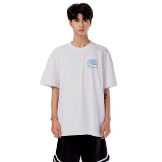 5theway® /copyright/ drop shoulder tee™ in white aka áo thun trắng tay ngắn