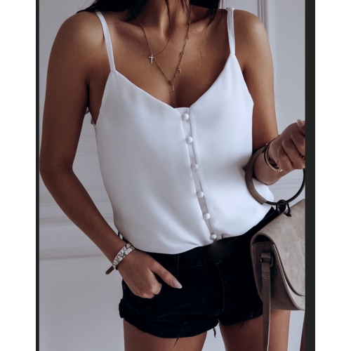 Áo Hai Dây Không Tay Thời Trang Cho Nữ Wbb-2019