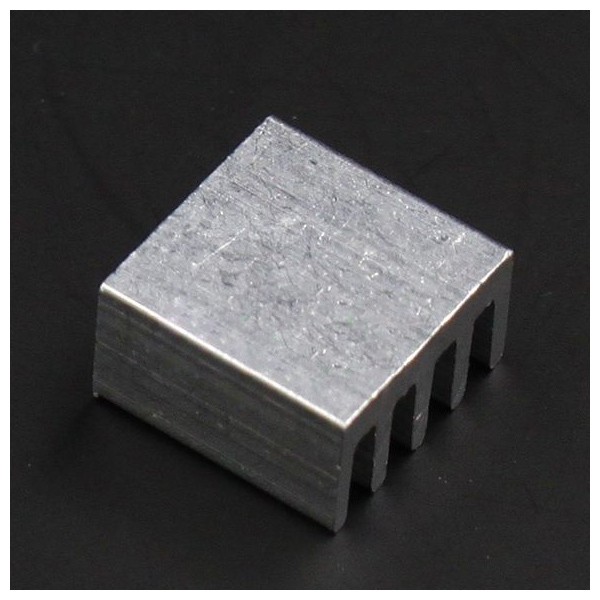 Bộ 50 linh kiện tản nhiệt nhôm mini 9 * 9 * 5mm cho chip IC LED Chipset