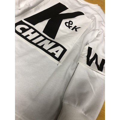 Áo Hoodie Tay Dài Trắng Đen CLB K&K [CÓ SẴN 435K SALE 365K] - Cá Mực Hầm Mật 2019 (Lý Hiện - Dương Tử - Hồ Nhất Thiên) | BigBuy360 - bigbuy360.vn