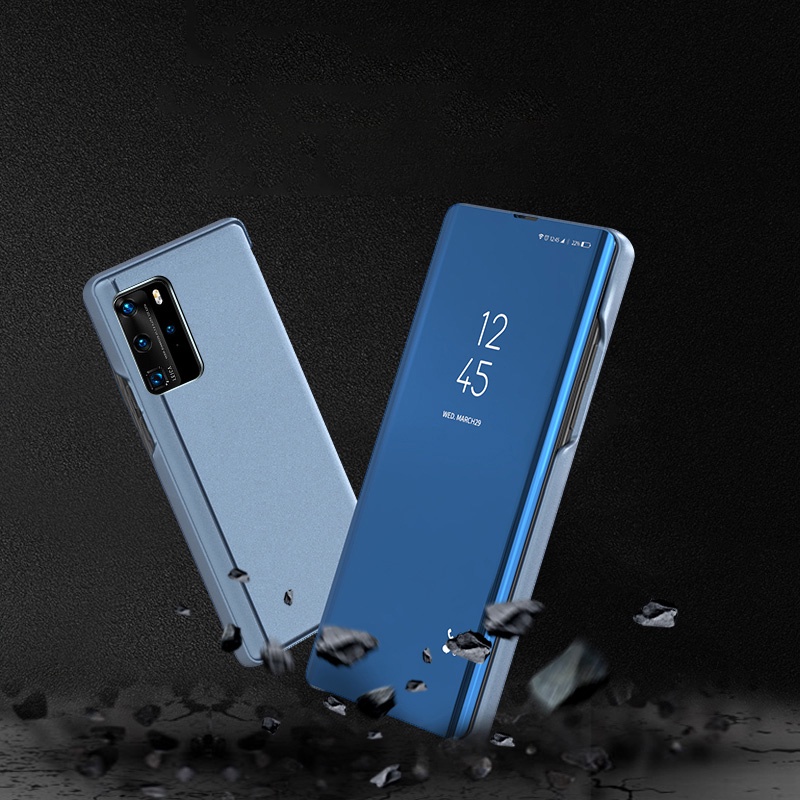 Ốp Điện Thoại Nắp Lật Mặt Gương Thông Minh Cho Xiaomi mix 4 mi 11T Pro Redmi Note 10 4G 5G Pro max 10S