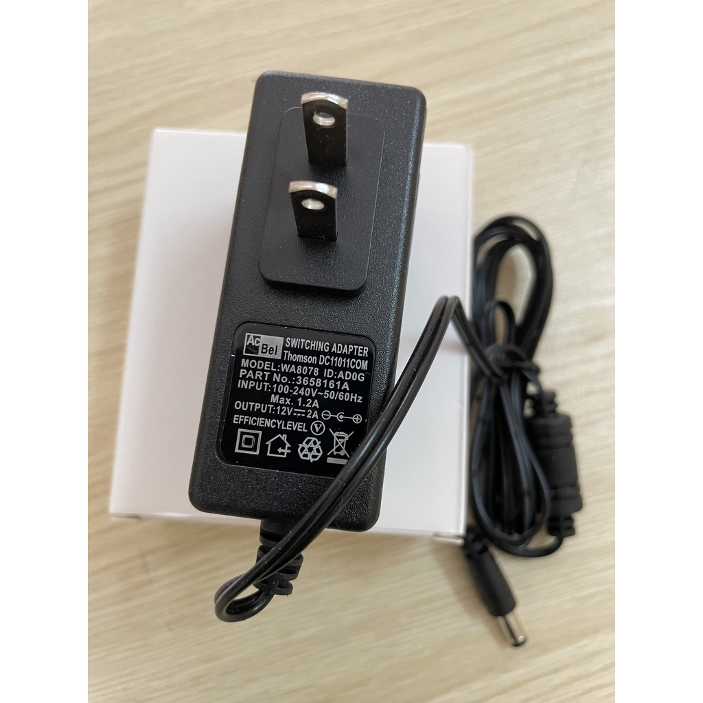 Nguồn 12V-2A Acbel Có Đèn Loại Tốt Chuyên Dùng Cho Camera