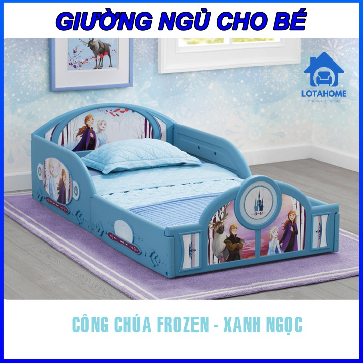 Giường Ngủ Trẻ Em - Giường Ngủ Cho Bé Từ 2-9 Tuổi Nhiều Màu Sắc Hoạ Tiết Dễ Thương {Tặng Kèm Đệm}
