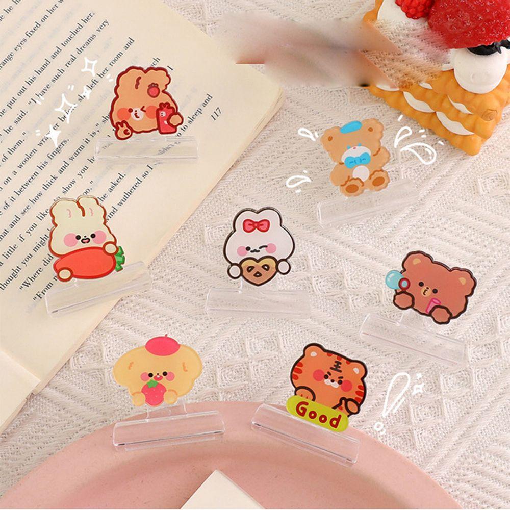 Mmluck Kẹp Niêm Phong Giấy In Chữ Cỡ Nhỏ Trong Suốt Để Bàn Sắp Xếp Gọn Gàng Cho Trường Học