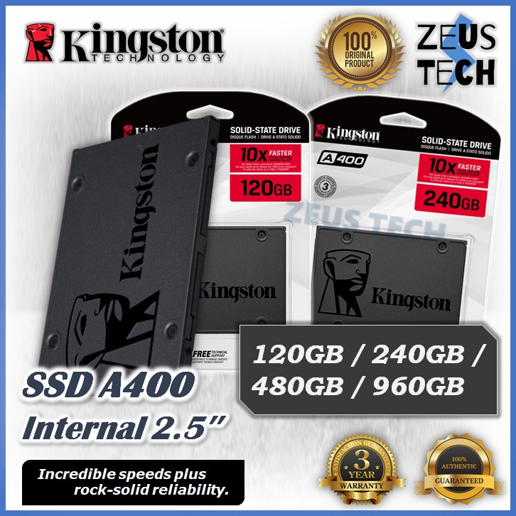 Ổ Cứng Bên Trong Kingston a400 120GB 240GB 480GB SATA3 SSD 2.5inch