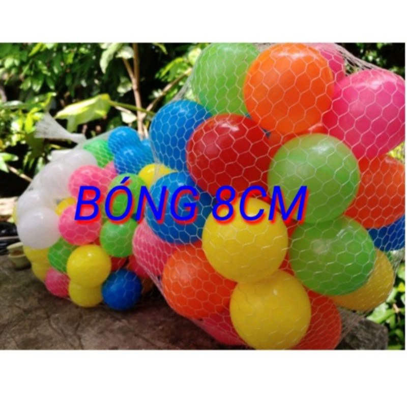 combo 500 bóng nhựa 8cm siêu to hàng logo VN