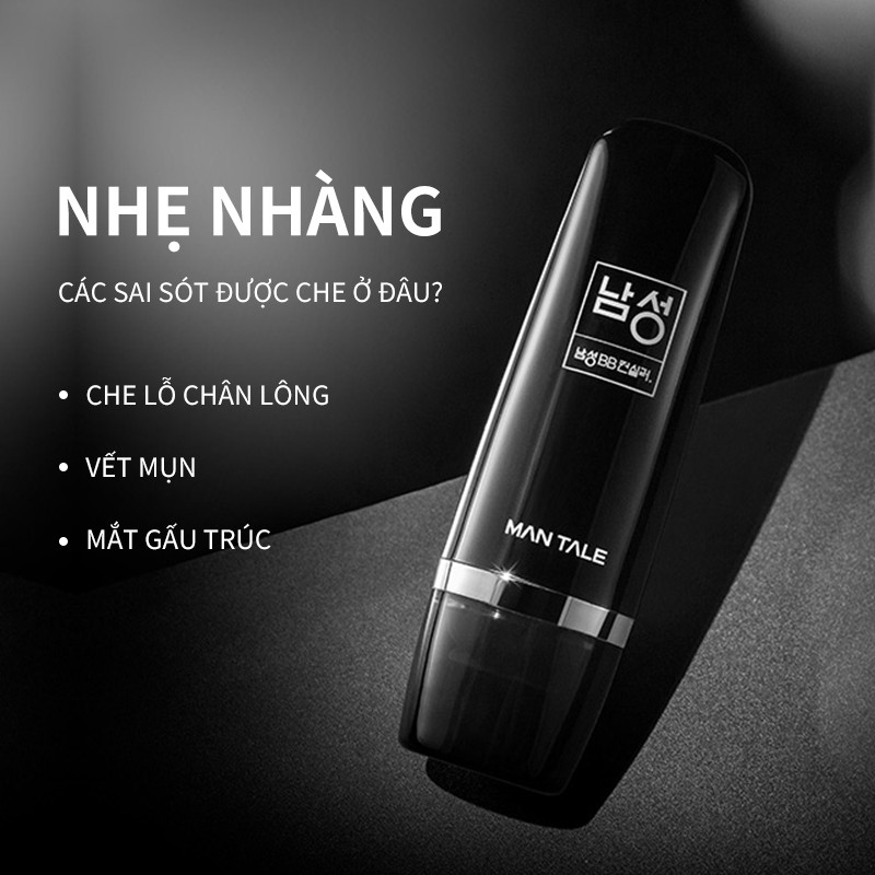 Kem BB MAN TALE 50g che khuyết điểm và đốm mụn cho nam | BigBuy360 - bigbuy360.vn