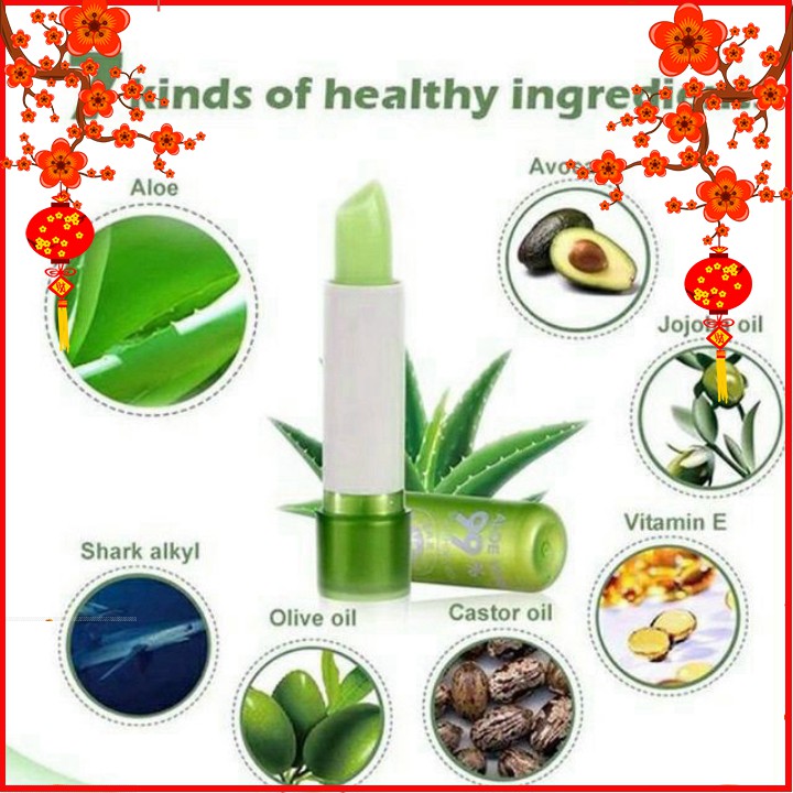 Son dương môi nha đam màu hồng nhạt | BigBuy360 - bigbuy360.vn