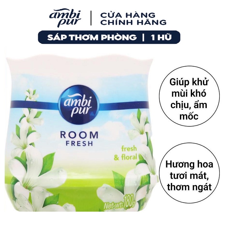 HCM - Sáp thơm Ambi Pur 4 mùi hương  180g