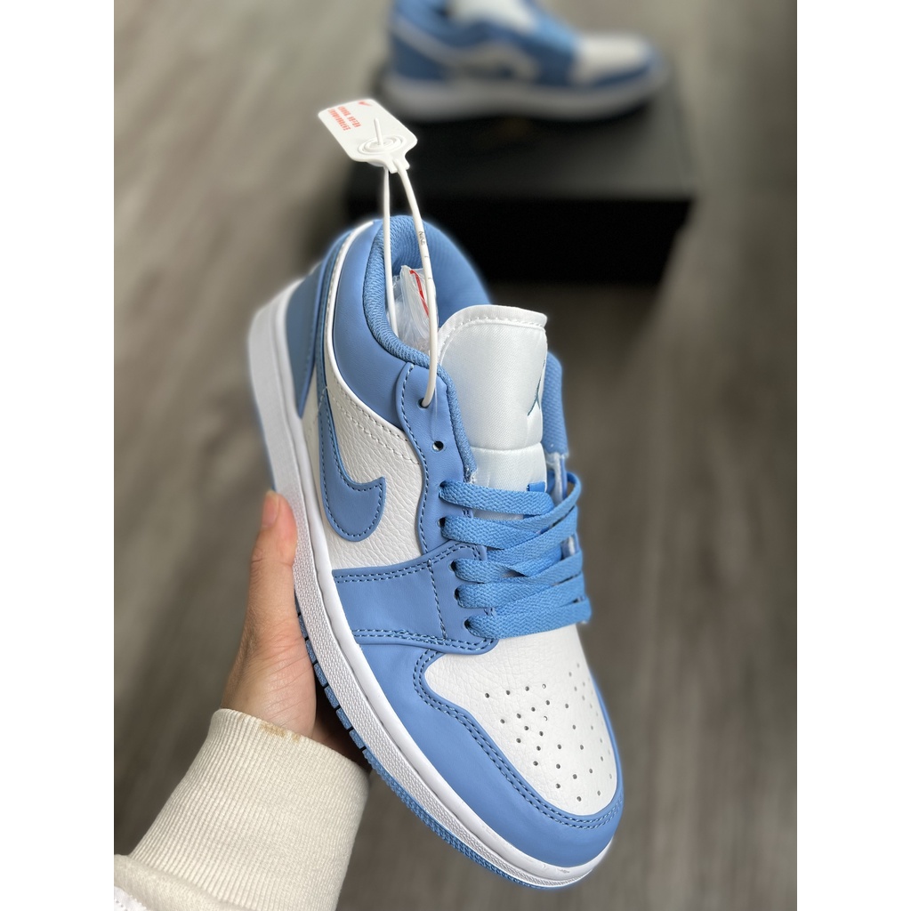 ⚡️GIÁ SỐC⚡️[Ảnh thật do shop tự chụp 100%] Giày Jordan Low 1 xanh trắng hàng chuẩn | BigBuy360 - bigbuy360.vn