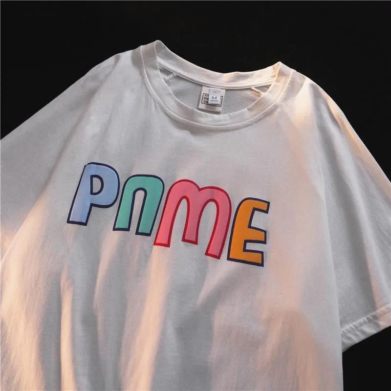 NRVP Áo Thun 100% Cotton Dáng Rộng Thời Trang Hàn Quốc Cho Nữ