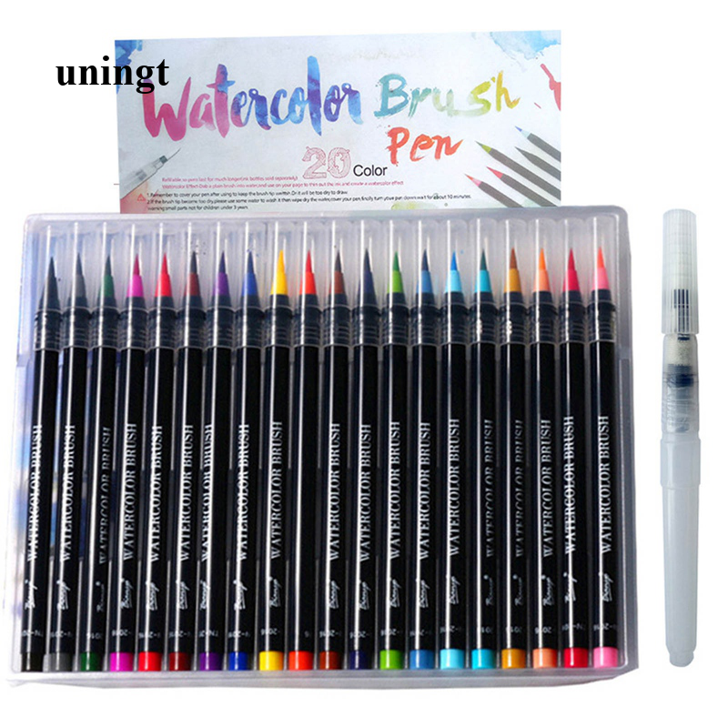 Set 20 Bút Lông Màu Nước