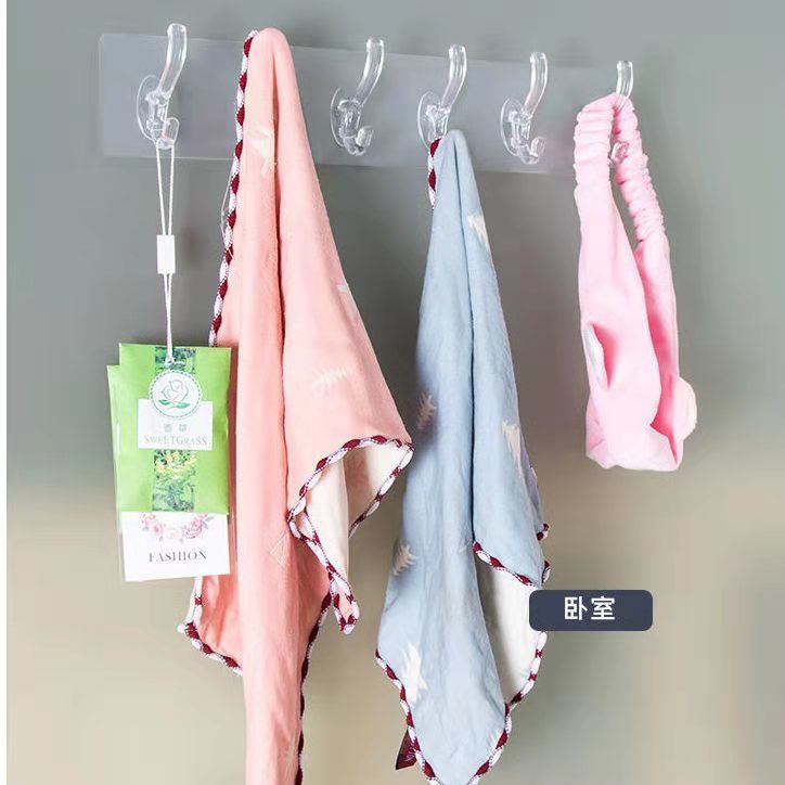 Móc Treo Đồ Dính Tường Lực Dính Mạnh Không Rơi Không Rơi Phía Sau Cửa Nhà Bếp/Phòng Tắm Chịu Tải Trọng Lực