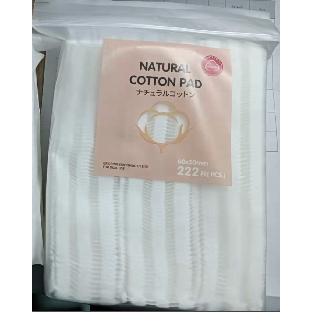 Bông tẩy trang cotton pads 222 miếng mềm mịn Seoulrose VN