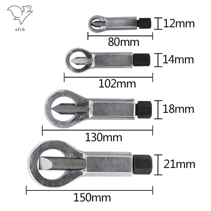 Dụng Cụ Tháo Gỡ Đai Ốc 9-12mm 12-16mm 16-22mm 22-27mm 9-12mm 12-16mm 16-22mm 22-27mm