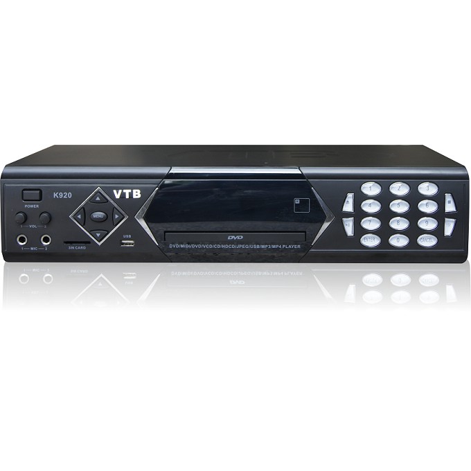 Đầu Karaoke K920 - Không kén đĩa, đọc tốt nhiều định dạng video