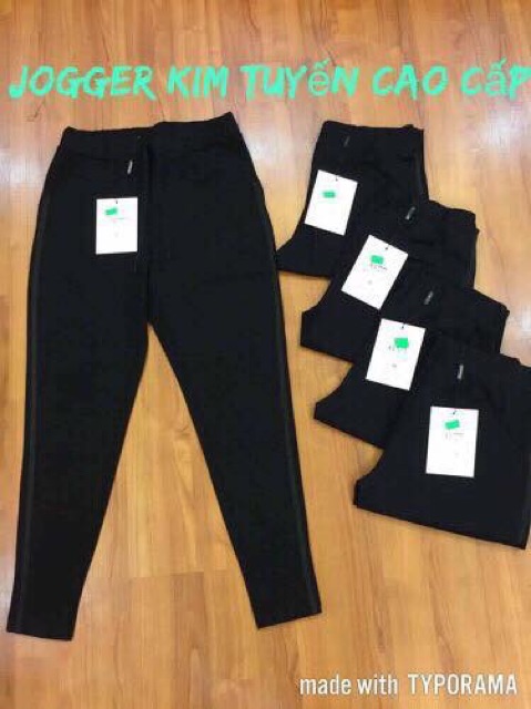 Quần Jogger Kim tuyến, chất umi hàn cao cấp | BigBuy360 - bigbuy360.vn