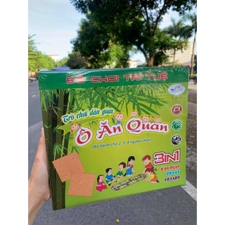 Bộ đồ chơi dân gian 3 trong 1(ô ăn quan)