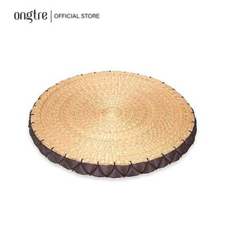 Xưởng SX -  Đệm cói ngồi bệt/ đệm ngồi bệt đan cói/chiếu cói ngồi bệt có đệm mút hình tròn (hàng xuất khẩu)