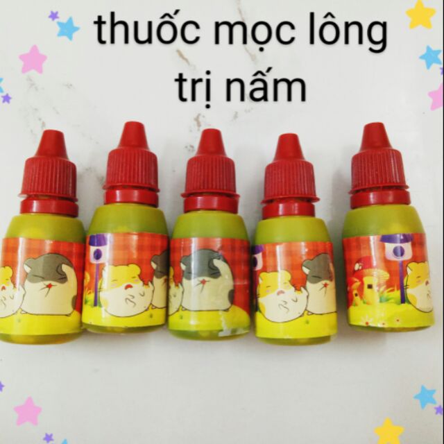 Thuốc mọc lông và trị nấm cho loài gặm nhấm