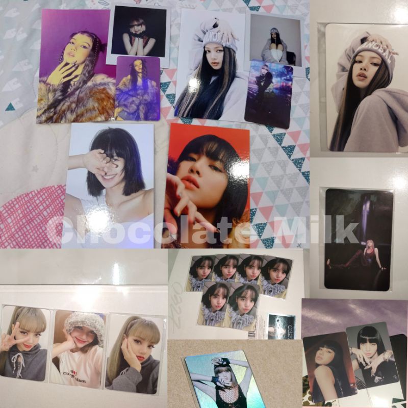 Set ảnh card ,postcard Lalisa