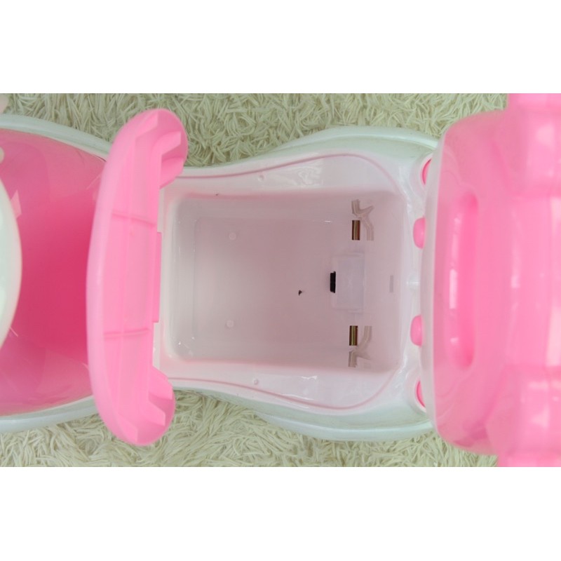 Xe chòi chân kiêm bám tập đi cho bé Toyshouse có nhạc và khoang đựng đồ (hình cá heo - bò sữa - robot)