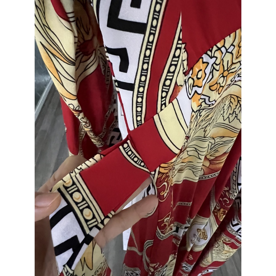 ĐẦM MAXI HỌA TIẾT SANG