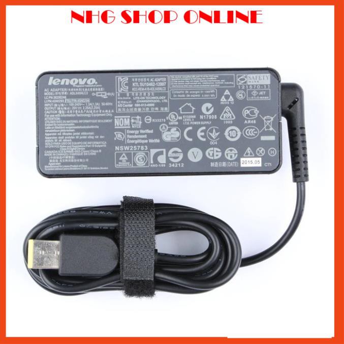 🎁 [BH6Tháng] Sạc cho Laptop Lenovo Thinkpad E440 L440 20V 2.25A chân cắm vuông USB